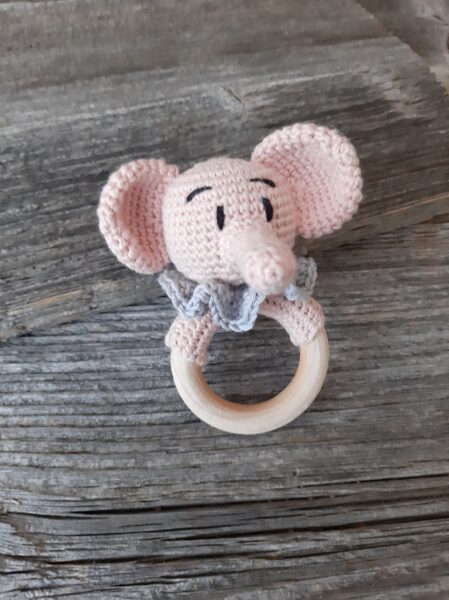 LaLu grabulītis mazuliem "Laimīgais zīlonēns".  Pirmā rotaļlieta, grabulis, draugs.