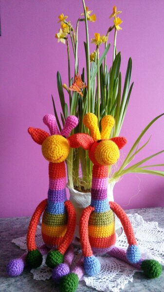 Žirafītes! Pasūtījums meitenītei Vācijā.