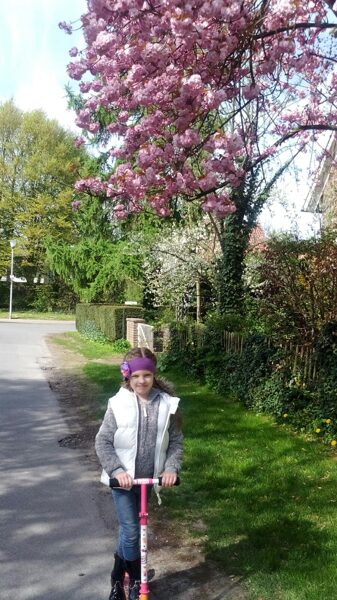 Pasūtījums matu lenta meitenītei Vacijā.